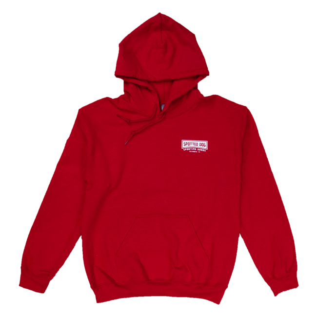 Spotted Dog Hoodie Shield Logo