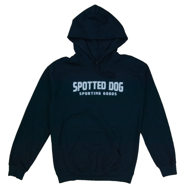 Spotted Dog Hoodie Banner Logo
