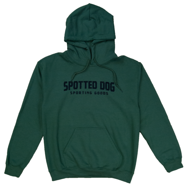 Spotted Dog Hoodie Banner Logo