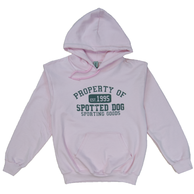 Spotted Dog Hoodie Property Of Spotted Dog Logo
