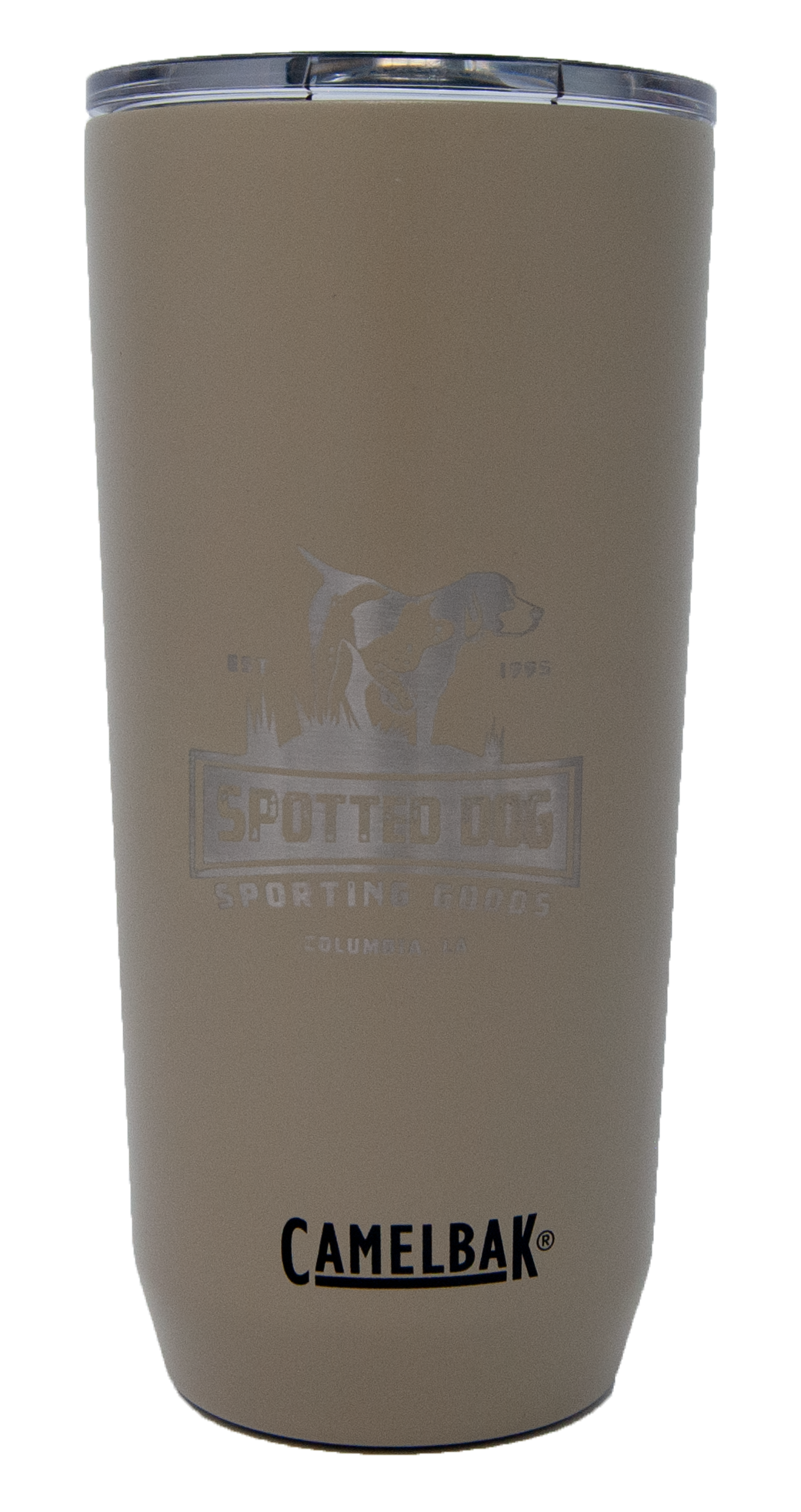 Camelbak Stainless Steel Tumbler with Spotted Dog Logo 20oz