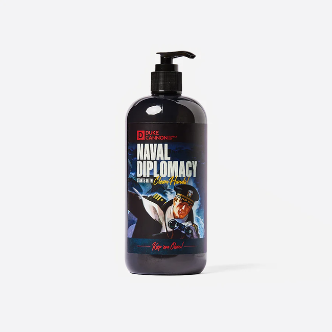 Duke Cannon Liquid Hand Soap Naval Diplomacy 17oz