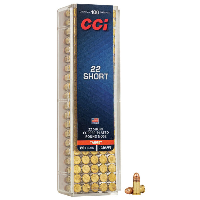 CCI Target 22 Short 29gr CPRN 100rd