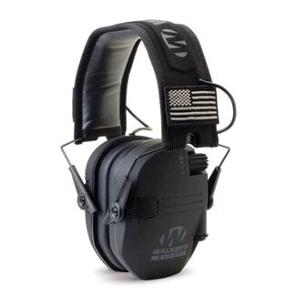 Walkers Walker's Razor Patriot Series Black Patriot Electronic Ear Muffs