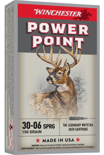 Winchester Power Point 30-06 Sprg 150 Grain 20rd