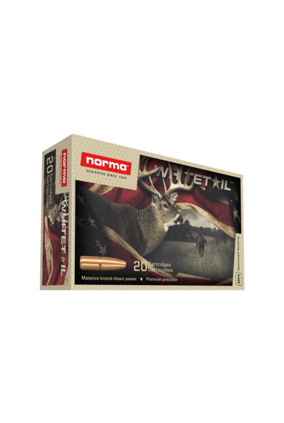 Norma Whitetail 7mm Rem Mag 150gr PSP 20rd
