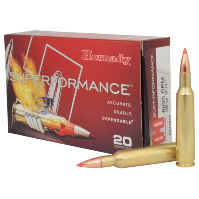 Hornady Superformance 6MM Rem 95 Grain SST