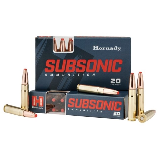 Hornady Subsonic 300 Blackout 190gr Sub-X 20rd