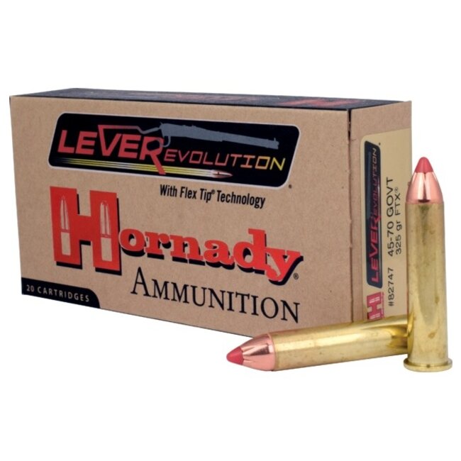 Hornady LEVERevolution 45-70 Government 325gr FTX 20rd