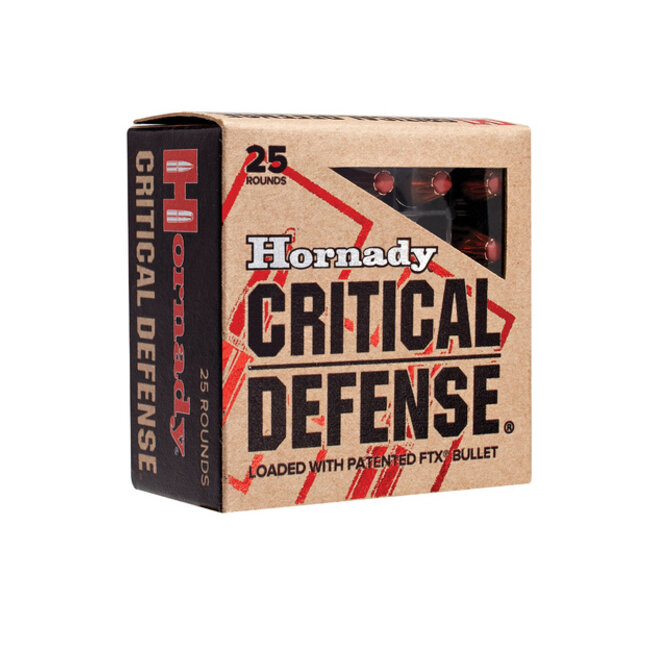 Hornady Critical Defense 45 ACP 185gr FTX 20rd