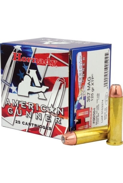 Hornady American Gunner 357 Magnum 125gr XTP 25rd