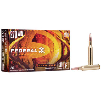 Federal Federal Fusion 270 Winchester 130gr Bonded SP 20rd