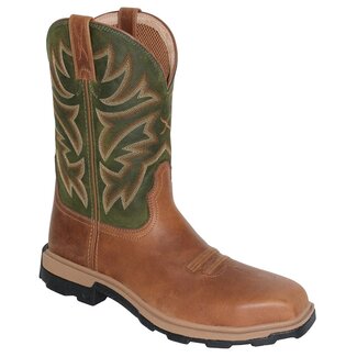Twisted X 11" Ultralight X Work Boot Ginger & Olive Branch