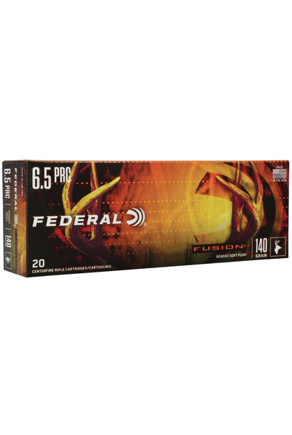 Federal Fusion 6.5 PRC 140gr Bonded SP 20rd