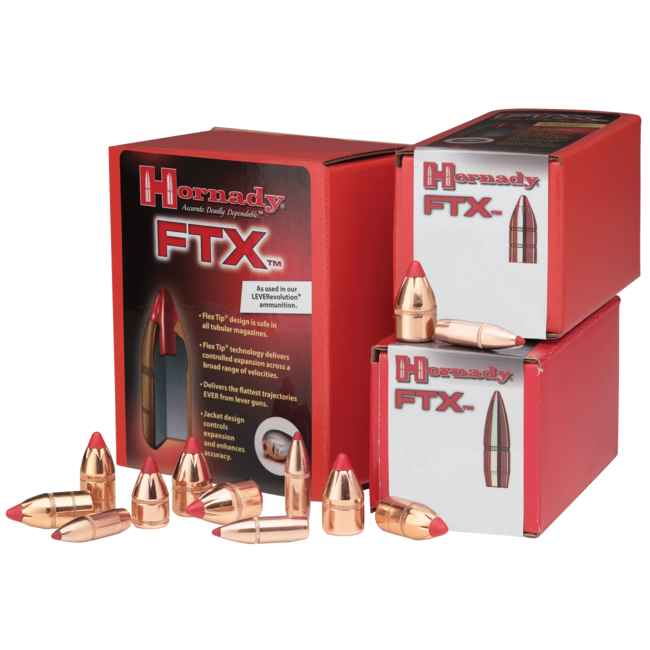 Hornady FTX .358" 200gr (35 Remington) 100ct