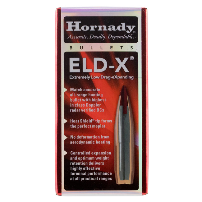 Hornady ELD-X .264"/6.5mm 143gr 100ct