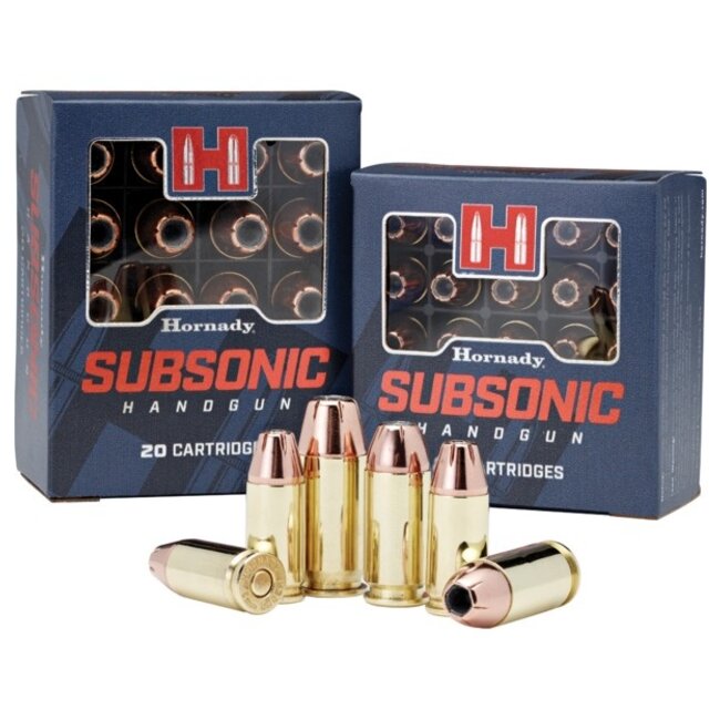 Hornady Subsonic 45 ACP 230gr XTP 20rd
