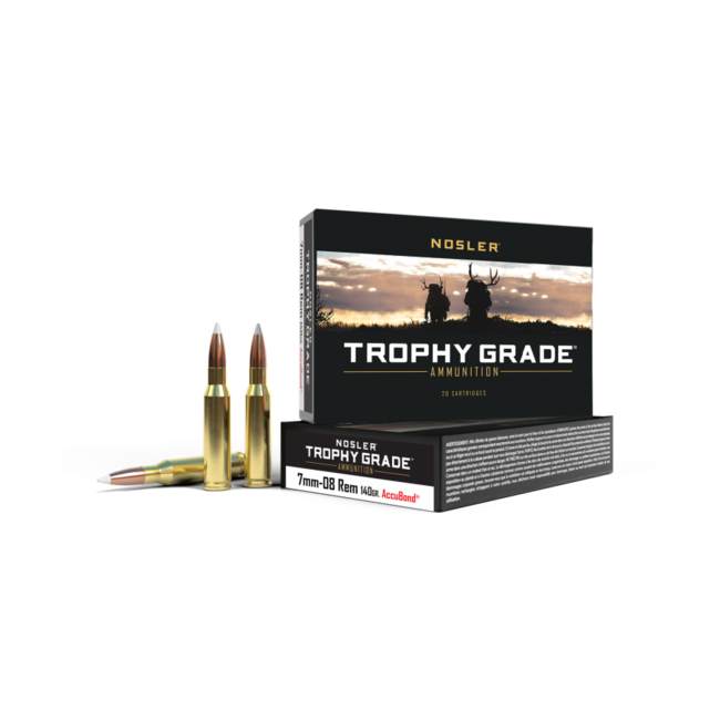 Nosler Trophy Grade 7mm-08 Remington 140gr AccuBond 20rd