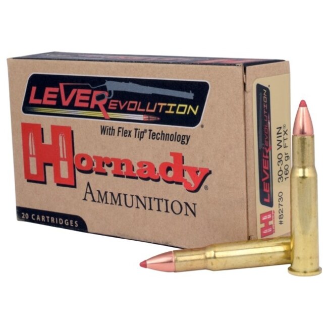 Hornady LeverEvolution 30-30 Winchester 160gr FTX 20rd