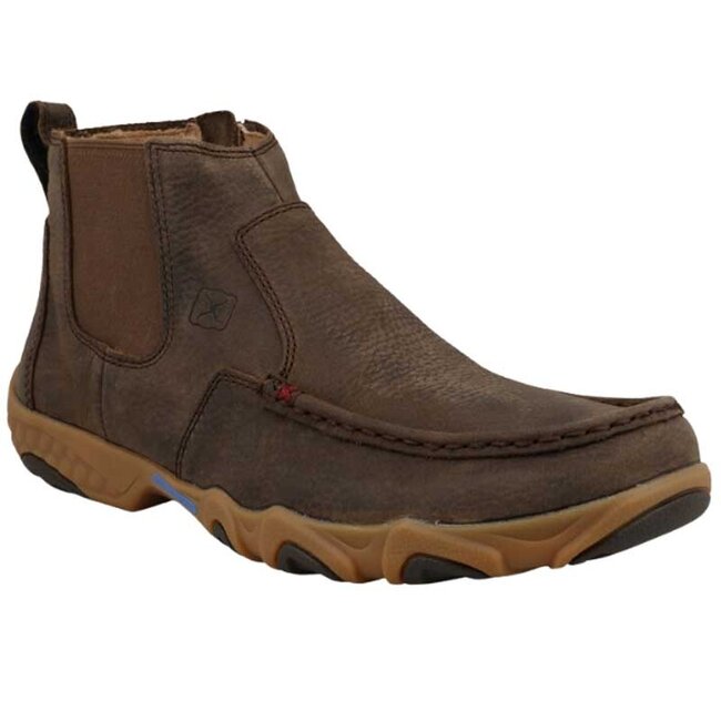 Twisted X Men's 4" Chelsea Driving Moc - Root Beer