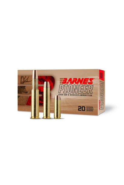 Barnes Pioneer 30-30 Winchester 190gr Original Flat Nose 20rd