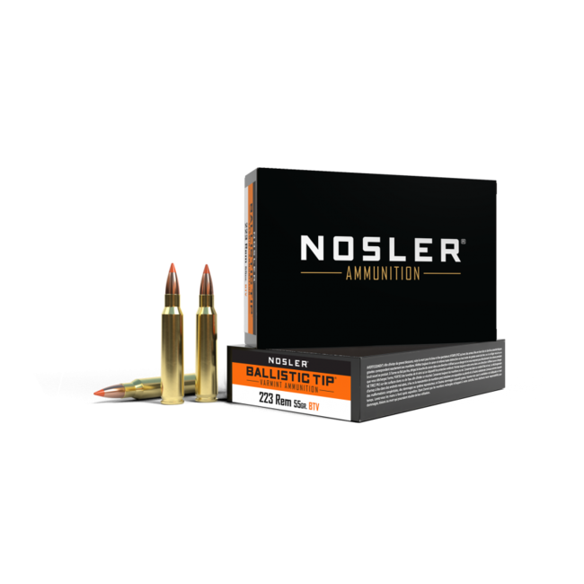 Nosler Ballistic Tip 223 Remington 55gr 20rd