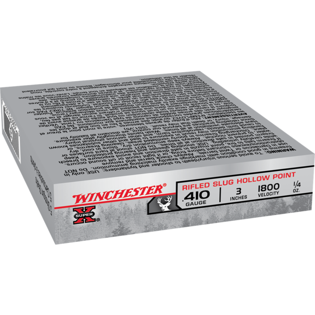 Winchester Super X 410 3'' 1/4 oz Rifled Slug HP