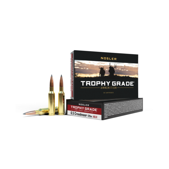 Nosler Trophy Grade 6.5 Creedmoor 129gr AccuBond LR 20rd
