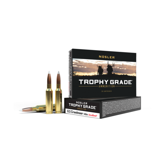 Nosler Trophy Grade 6.5 Creedmoor 140gr AccuBond 20rd