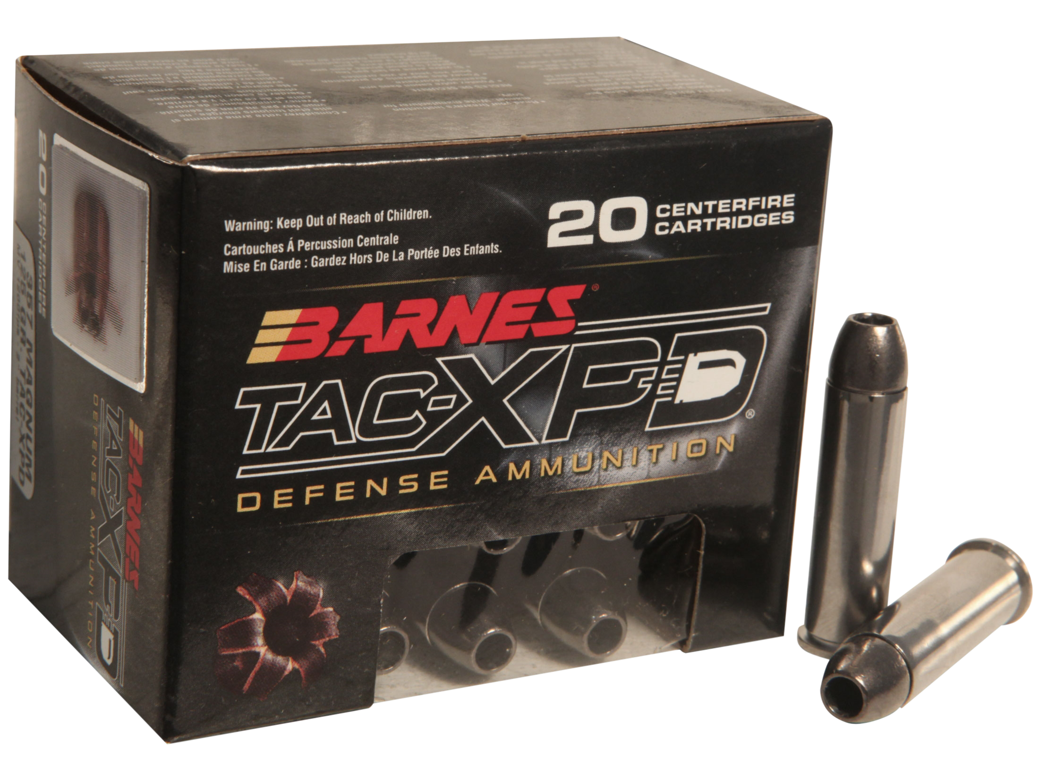 tac  Barnes Defense 357 Magnum 125gr TAC-XP 20rd - Spotted Dog Sporting