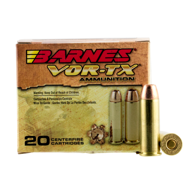 Barnes Vor-Tx 44 Rem Mag 225gr XPB 20rd