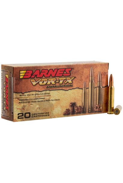 Barnes Vor-Tx 223 Remington 55gr TSX 20rd