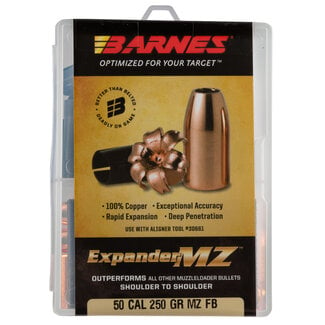 Barnes Barnes Expander MZ 50 Cal 250gr Muzzleloader Sabot 24ct