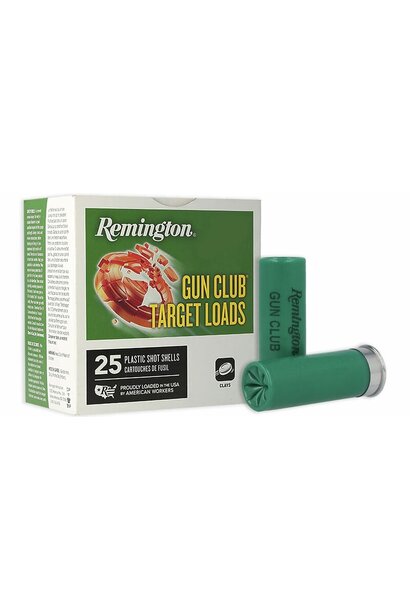 Remington Gun Club 12ga 2 3/4" 1 1/8oz #7.5 Lead 25rd