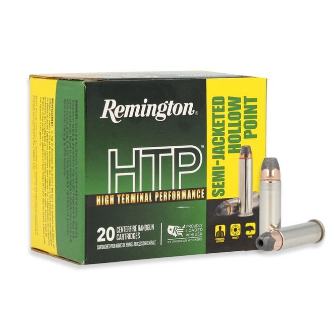 Remington High Terminal Performance 38 Special +P 125gr SJHP 20rd