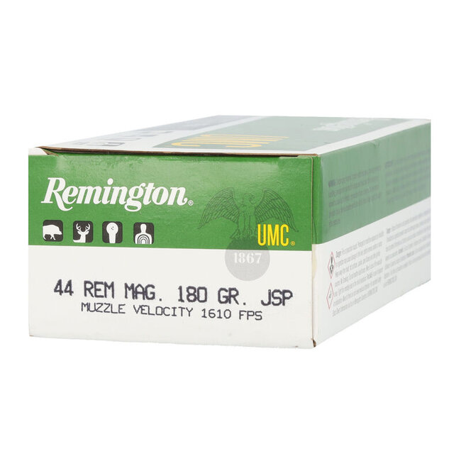Remington UMC 44 Rem Mag 180gr JSP 50rd