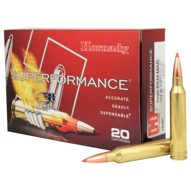 Hornady Superformance 7mm Remington Mag 154gr SST 20rd