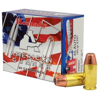 Hornady Hornady American Gunner 45 ACP 185gr XTP 25rd