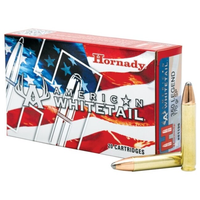 Hornady American Whitetail 350 Legend 170gr Interlock 20rd