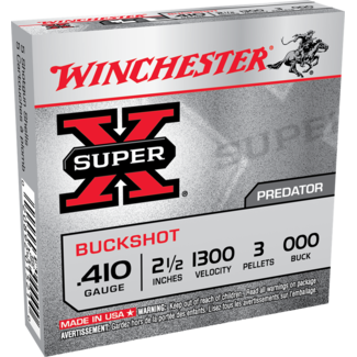 Winchester Winchester Super X 410 2 1/2" 000 Buckshot 5rd