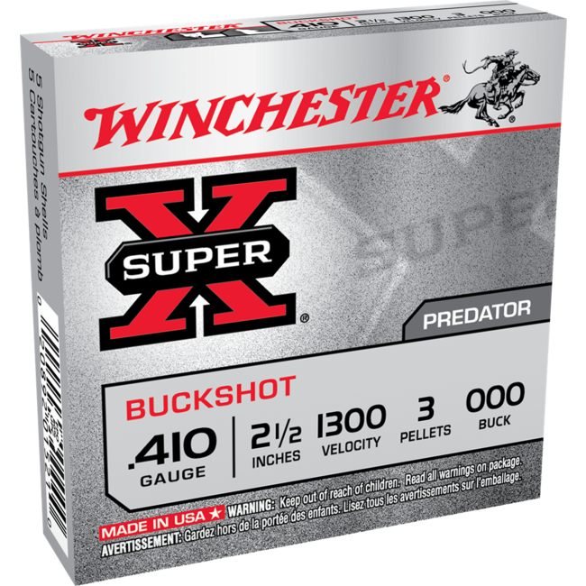 Winchester Super X 410 2 1/2" 000 Buckshot 5rd