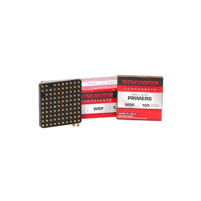 Winchester Small Pistol Primers 100ct