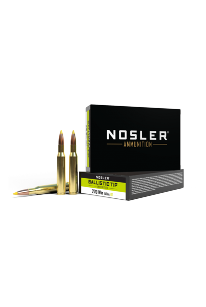 Nosler Ballistic Tip 270 Winchester 140gr 20rd