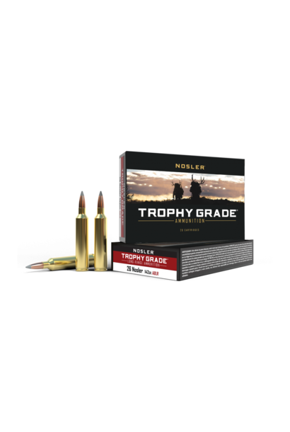 Nosler Trophy Grade 26 Nosler 142gr Accubond LR 20rd