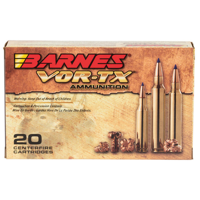 Barnes Vor-Tx 25-06 Remington 100gr TTSX 20rd