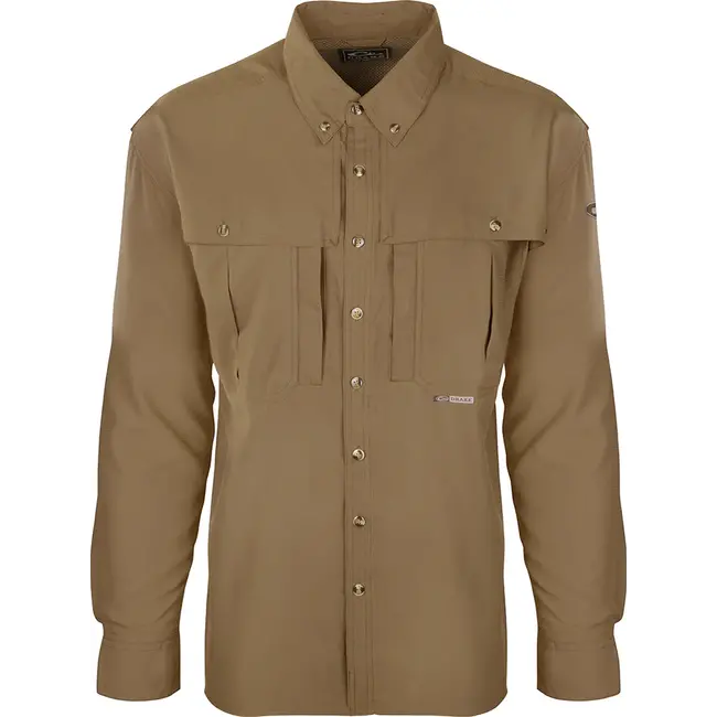 Drake Youth Long Sleeve Flyweight Wingshooter's Shirt