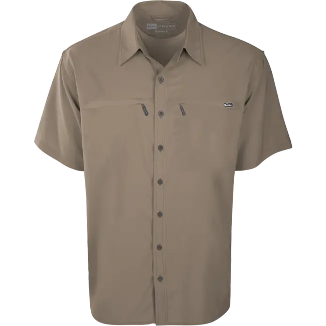 Drake Performance Fishing Town Lake S/S Shirt