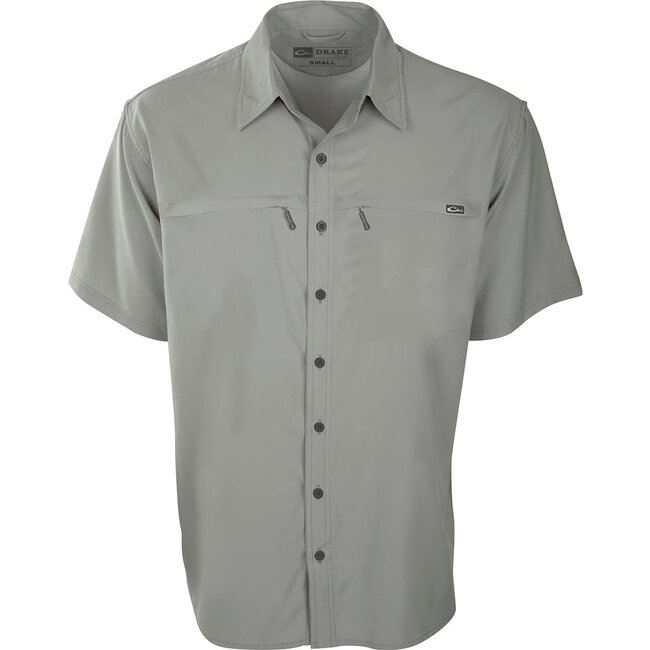 Drake Performance Fishing Town Lake S/S Shirt