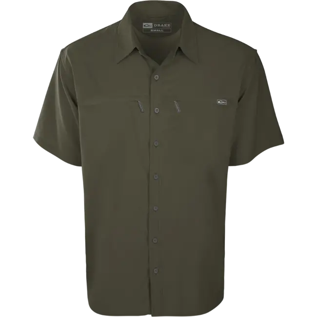 Drake Performance Fishing Town Lake S/S Shirt