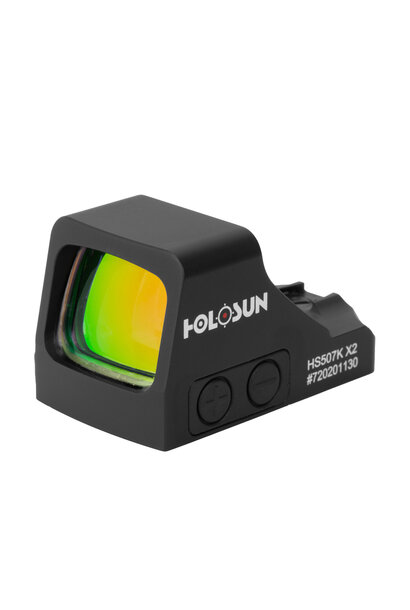 Holosun 507K 2 MOA Dot or 32 MOA Circle Open Pistol Sight